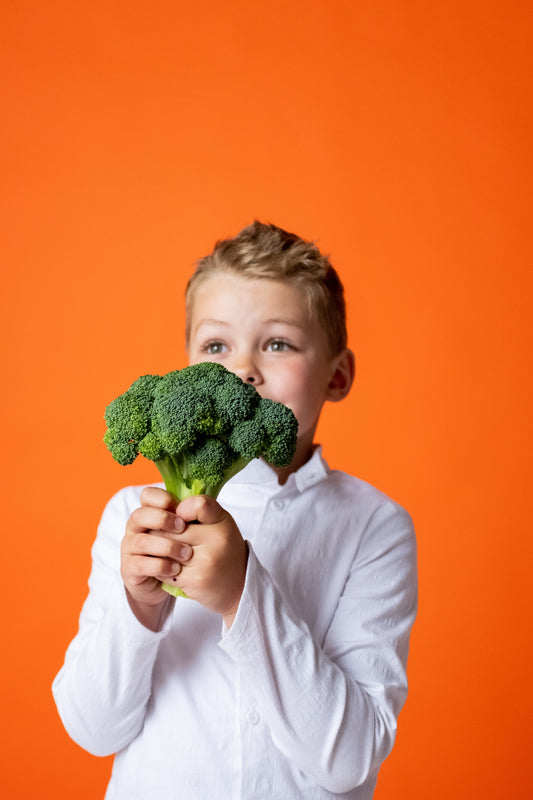 Want Kids to eat more veggies? Take them off the plate!